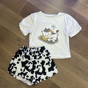 Kids Cow Pajamas (Set)